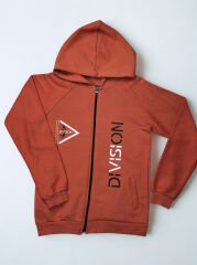 Kapüşonlu Erkek Eşofman Takımı Division Baskılı