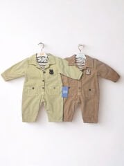 Kız Bebek Tulum – Cep Detaylı, Rahat ve Şık Tasarım 9-24 Ay