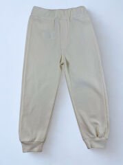 1-4 Yaş Erkek Çocuk Peluş Hırkalı 3'lü Takım - Kahverengi